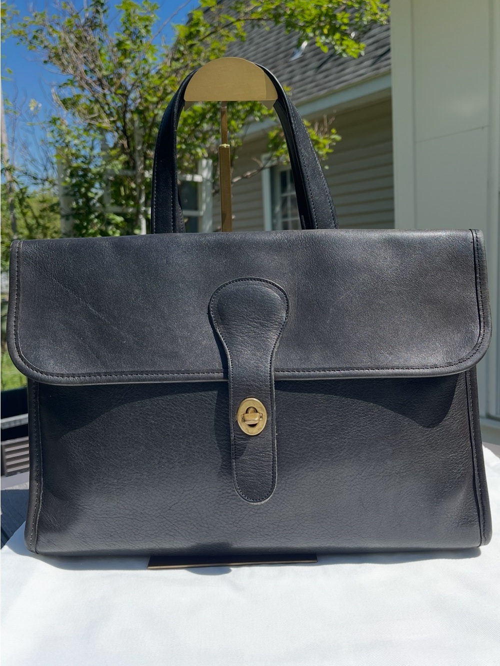 Vintage Coach Portfolio Tote